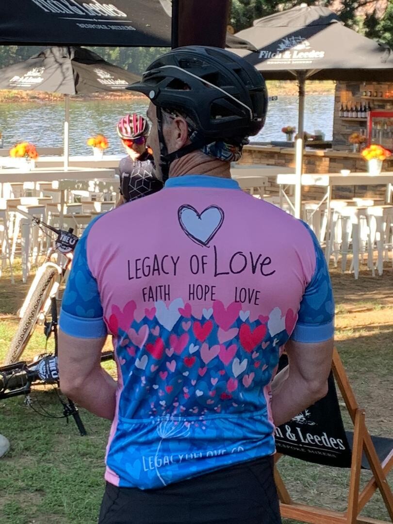 Cycling Shirt Heart Print - Image 2